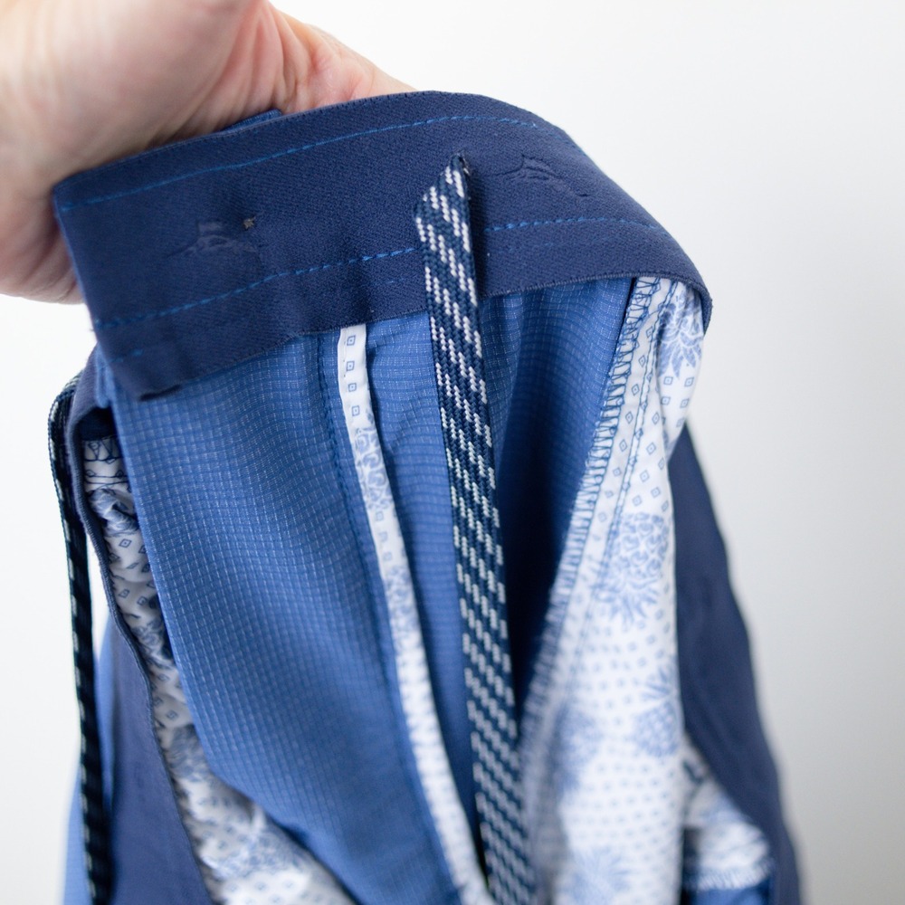 Tommy Bahama Chip Shot Pull On Shorts Mens 1XLB Blue IslandZone Big Tall Golf - Picture 8 of 11
